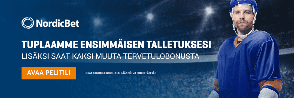 NordicBet on yksi paras vedonlyöntisivusto!