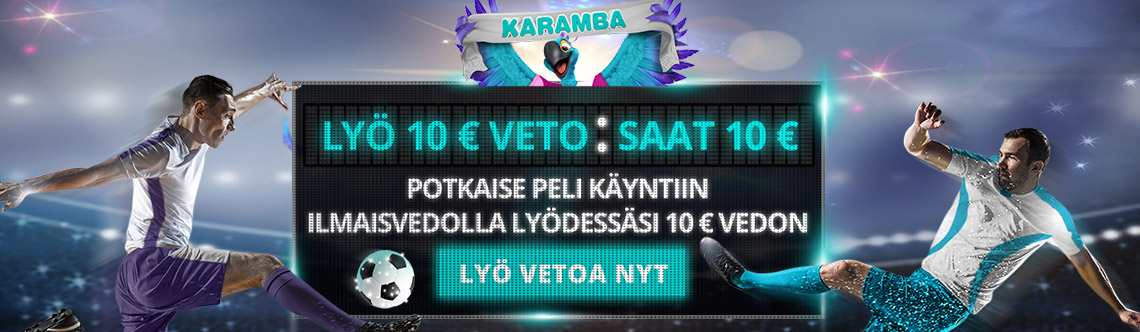 Karamba bonus on ilmaisveto