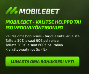 Mobilebet - Mobilebet - 200% tai 300€ bonusta ensitalletuksellesi!